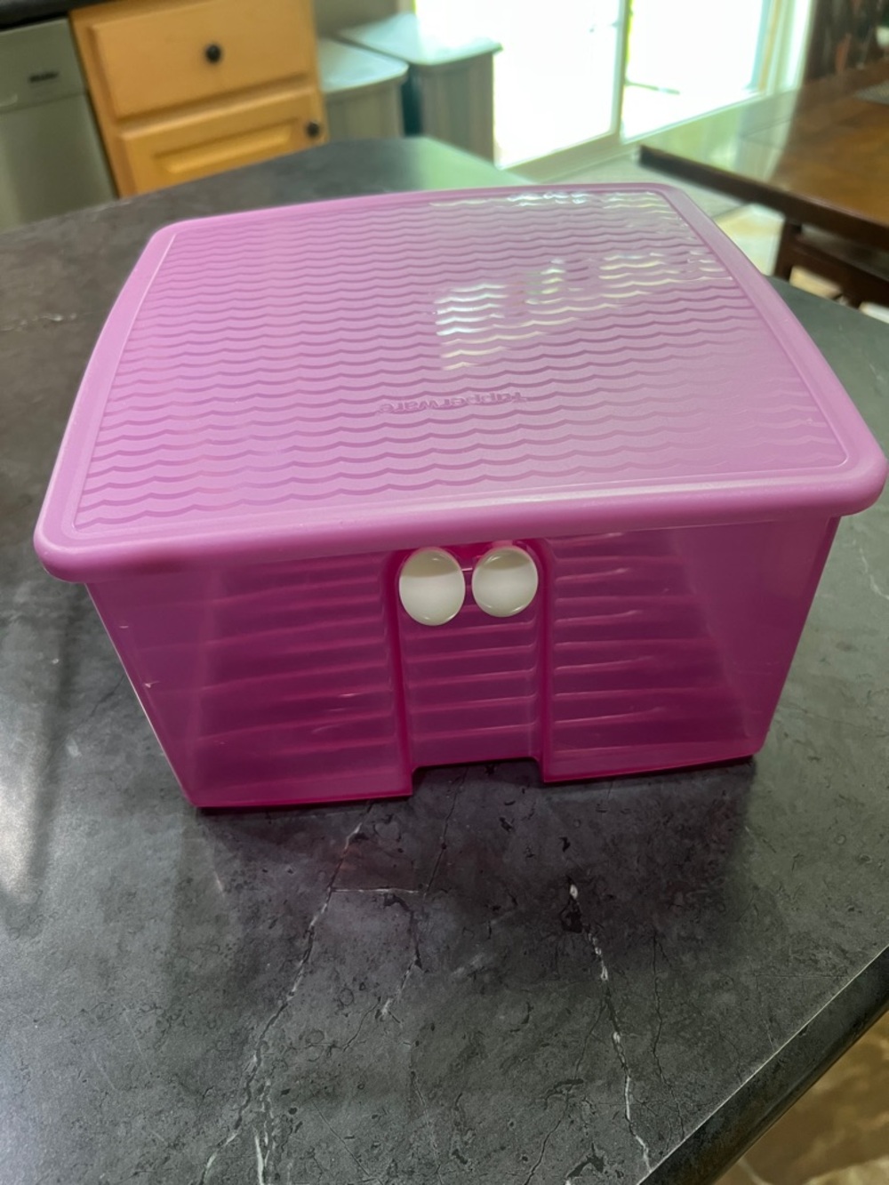 Purple Tupperware Fridgesmart Veggie/Fruit Storage container